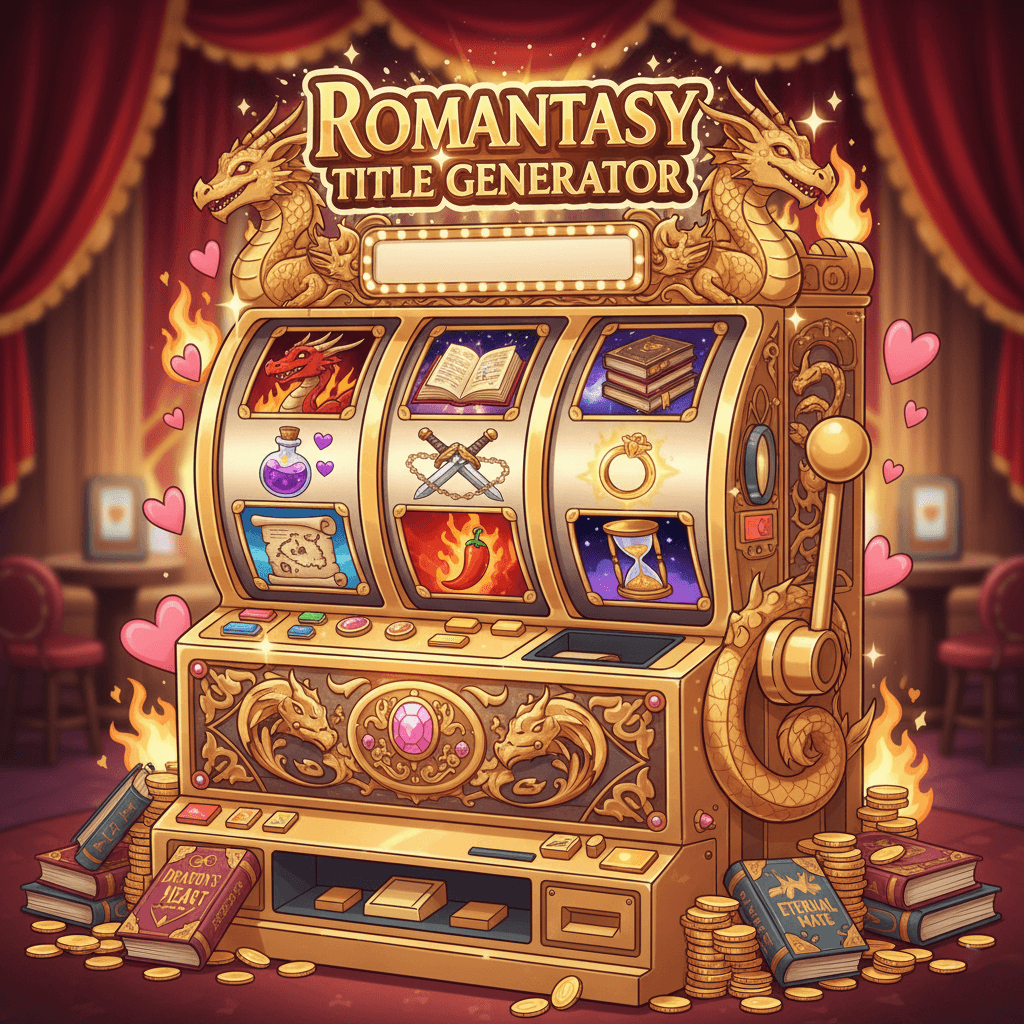 Romantasy Title Generator Slot Machine